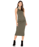 Racerback Midi Dress Olive - clearpathherbicide