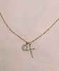 Radiant Double Charm Cross Pendant - clearpathherbicide