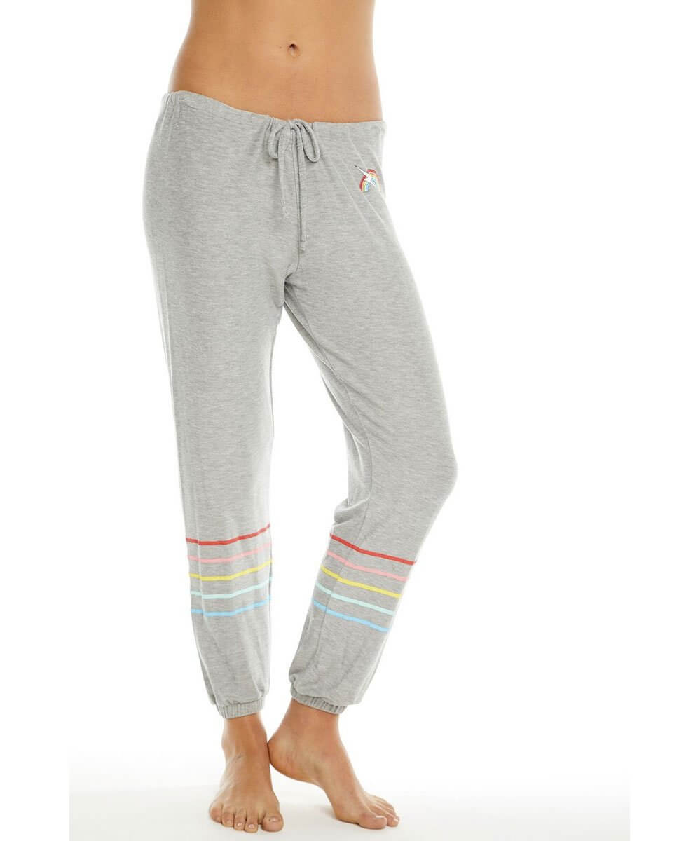 Rainbow Bolt Jogger Pant - miamidrugpossession