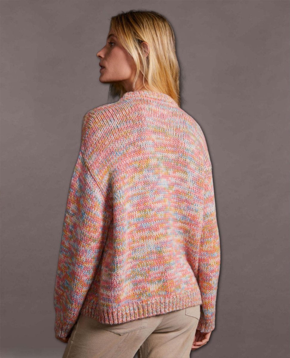 Rainbow Cozy Crew Sweater - miamidrugpossession