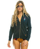 Rainbow Pink Zip Hoodie - miamidrugpossession