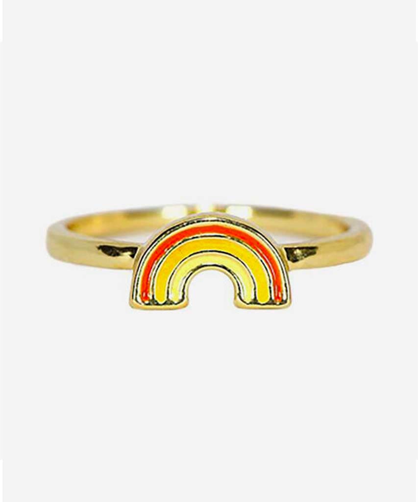 Rainbow Ring Gold - miamidrugpossession