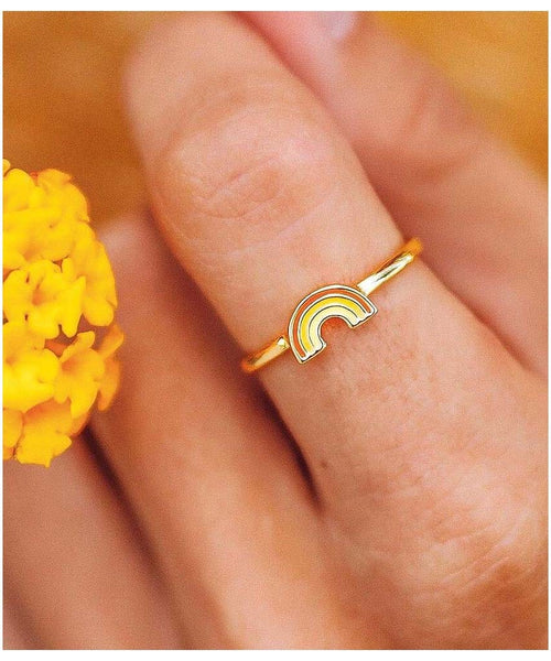 Rainbow Ring Gold - miamidrugpossession