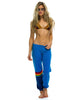 Rainbow Stitch Sweatpants Cobalt - clearpathherbicide