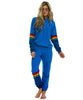 Rainbow Stitch Sweatpants Cobalt - clearpathherbicide