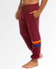 Rainbow Stitch Sweatpants Plum Unisex (Pockets) - clearpathherbicide