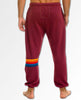 Rainbow Stitch Sweatpants Plum Unisex (Pockets) - clearpathherbicide