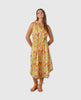 Ramona Tropical Bahama Print Midi Dress - clearpathherbicide