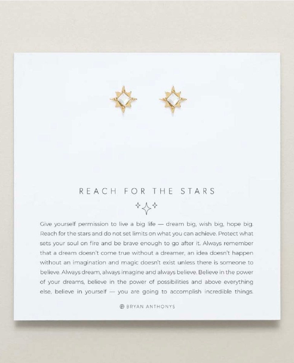 Reach For The Stars Earrings 14k Gold - clearpathherbicide