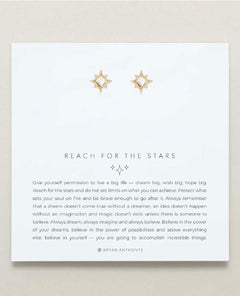 Reach For The Stars Earrings 14k Gold - miamidrugpossession