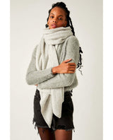 Recycled Scarf Barley Grey - miamidrugpossession