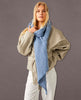 Recycled Scarf Slate Blue - clearpathherbicide