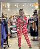 Red HoHoHo Christmas Jumpsuit - miamidrugpossession