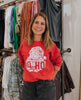 Red Santa Ho Ho Ho Sweatshirt - miamidrugpossession