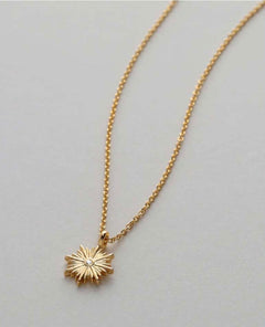 Restock of Strength Necklace 14k Gold - PINK ARROWS