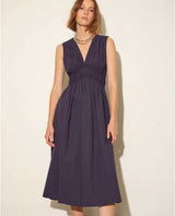 Restocked Cyra Dress Navy - miamidrugpossession