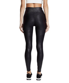 Restocked Faux Leather Legging, Black - miamidrugpossession