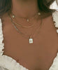 Restocked Initial Shell Necklace - miamidrugpossession