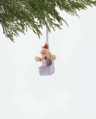 Retro Rudolph Characters Assorted Ornaments - PINK ARROWS