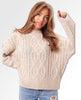 Retrograde Sweater Oatmeal - miamidrugpossession