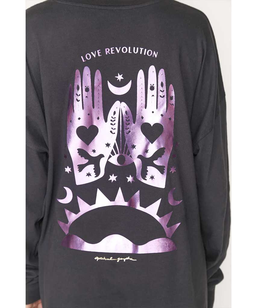 Revolution Oversized LS Crew - miamidrugpossession