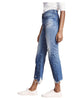 Rhett High Waisted Distressed, 21 Years City Blue - miamidrugpossession