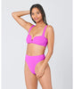 Ribbed Frenchi Bikini Bottom Bitsy Pitaya - clearpathherbicide