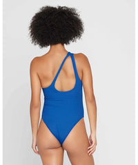 Ribbed Phoebe One Piece Classic Indigo - PINK ARROWS