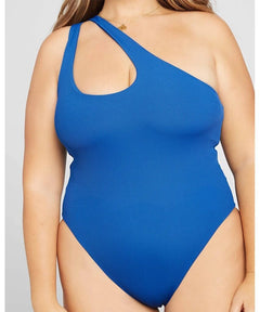 Ribbed Phoebe One Piece Classic Indigo - PINK ARROWS