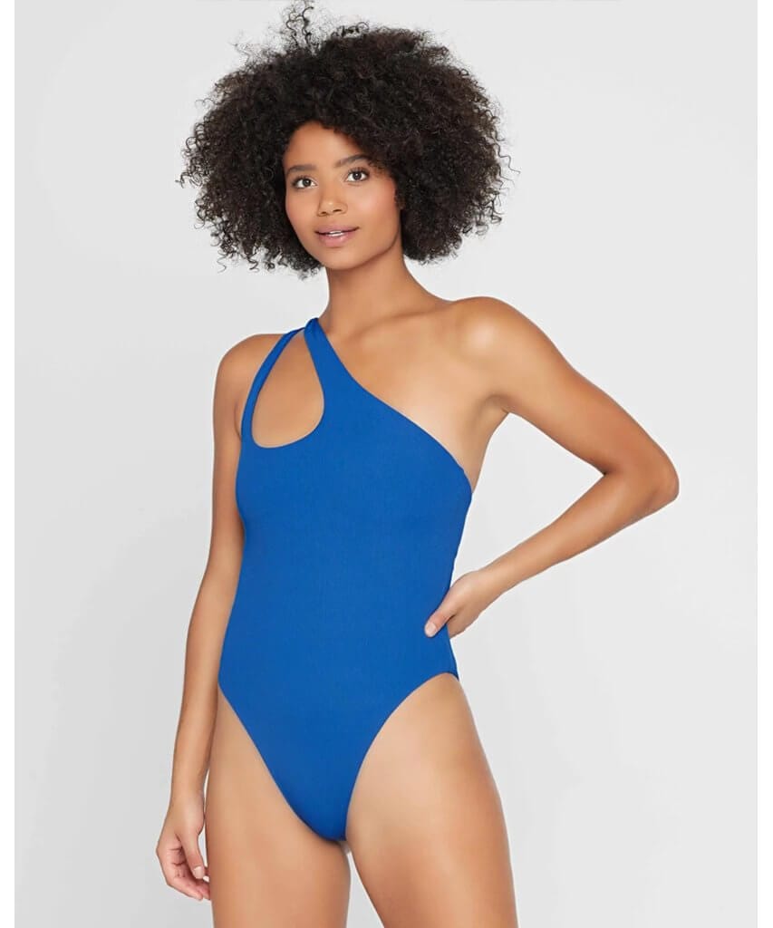 Ribbed Phoebe One Piece Classic Indigo - miamidrugpossession