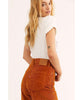 Ribcage Cord Wide - Leg Pants Caramel - clearpathherbicide