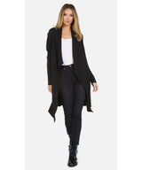 Richmond Sherpa Cardigan Black - miamidrugpossession