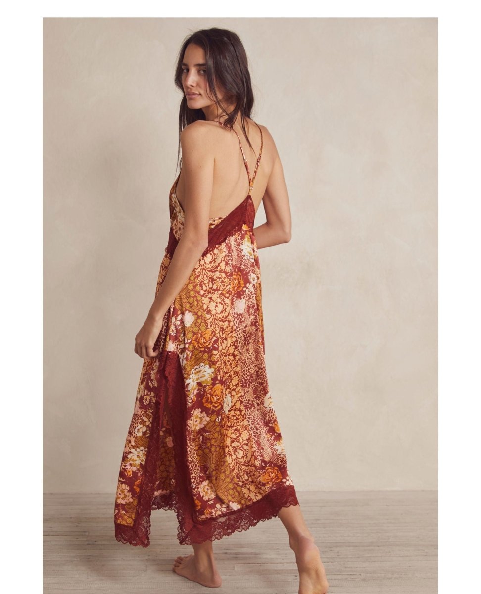 Right Now Midi Slip Amber Combo - miamidrugpossession