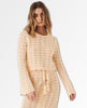 Road to Paradise Knit Top Wheat - miamidrugpossession