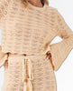 Road to Paradise Knit Top Wheat - miamidrugpossession