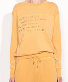 Road trip Pullover Saffron - miamidrugpossession