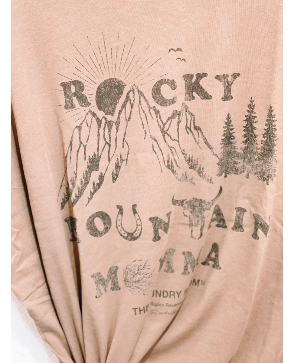 Rocky Mountain Mama Oversized T - Shirt - miamidrugpossession