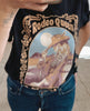 Rodeo Queen Lainey Wilson Black Tee - clearpathherbicide