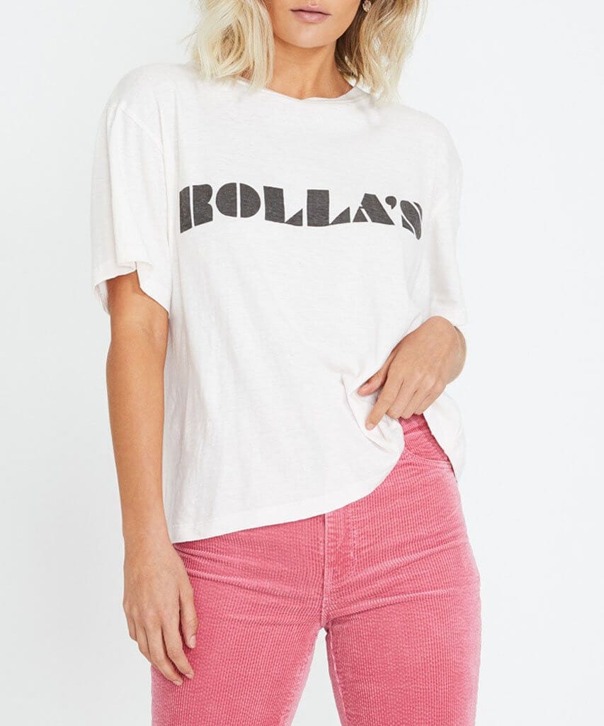 Rolla's Logo Tee Soft Pink - clearpathherbicide