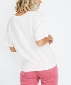 Rolla's Logo Tee Soft Pink - miamidrugpossession