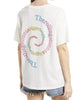 Rolling Stone Spiral Boyfriend Tee - PINK ARROWS