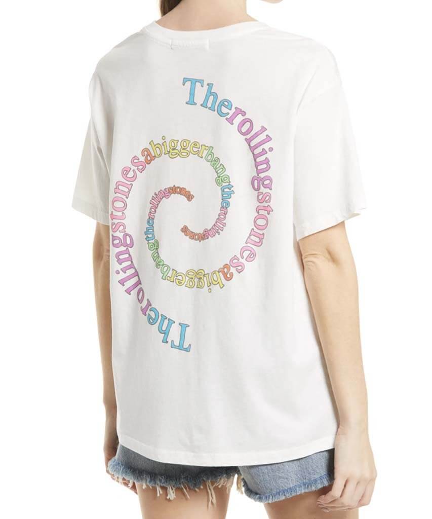 Rolling Stone Spiral Boyfriend Tee - miamidrugpossession