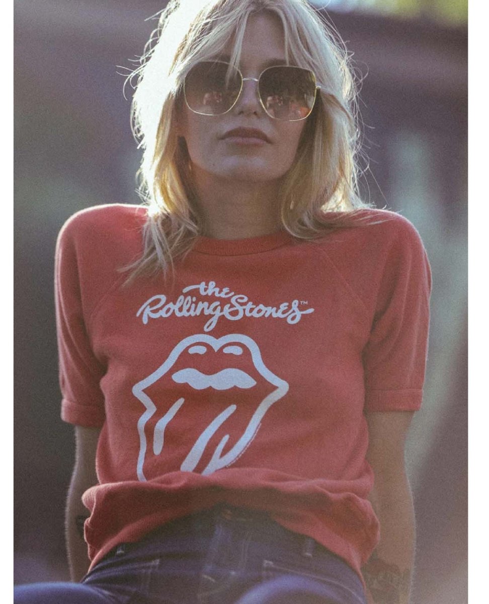 Rolling Stones London Red Tee - PINK ARROWS