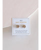 Rose Gold Druzy Prong Earrings - clearpathherbicide