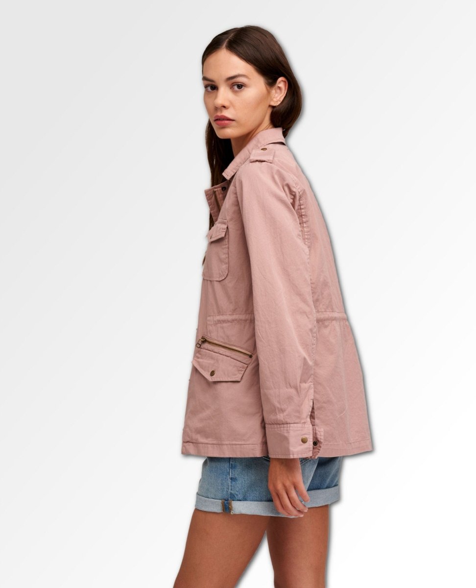 Ruby Army Jacket Dusty Rose - miamidrugpossession