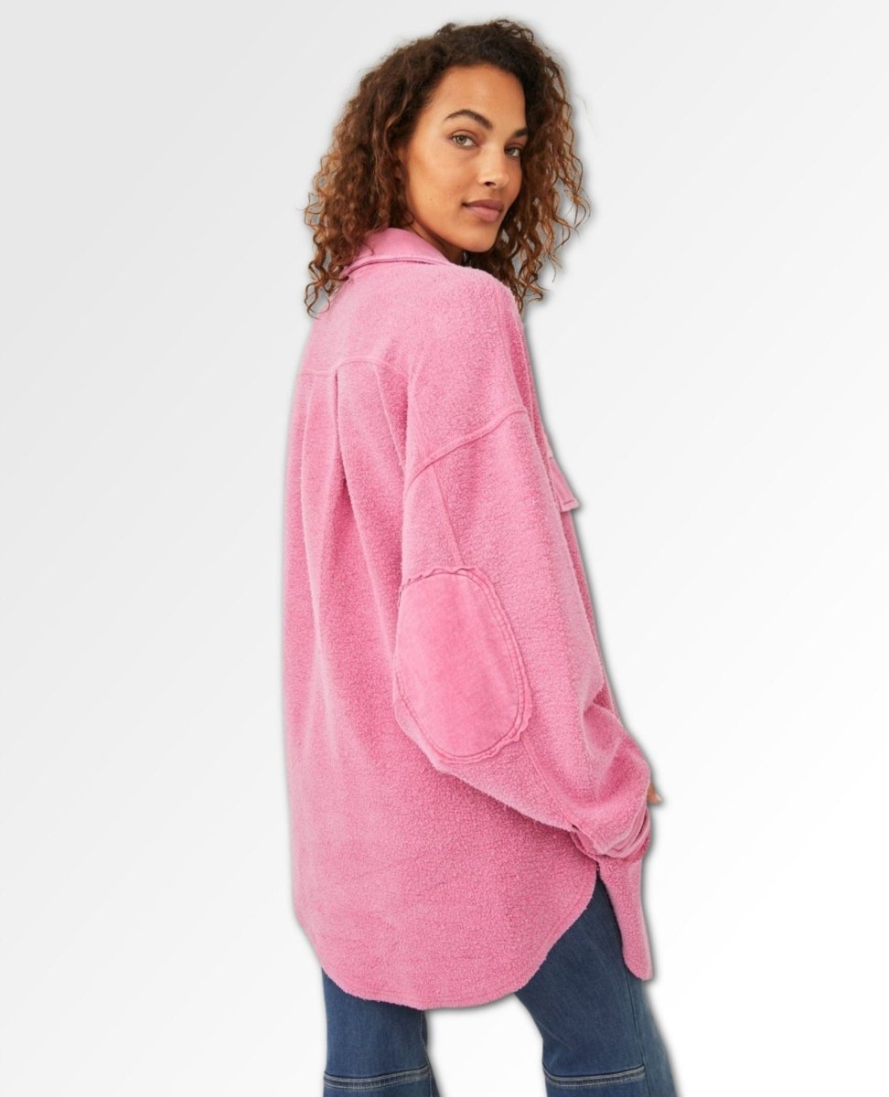 Ruby Shacket Pink Envy - miamidrugpossession