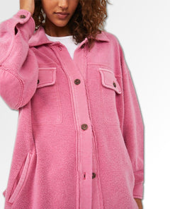 Ruby Shacket Pink Envy - miamidrugpossession