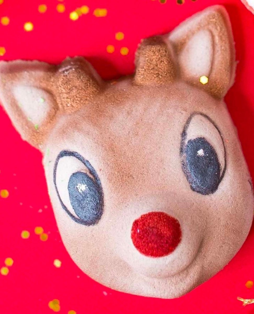 Rudolph Bath Bomb - PINK ARROWS