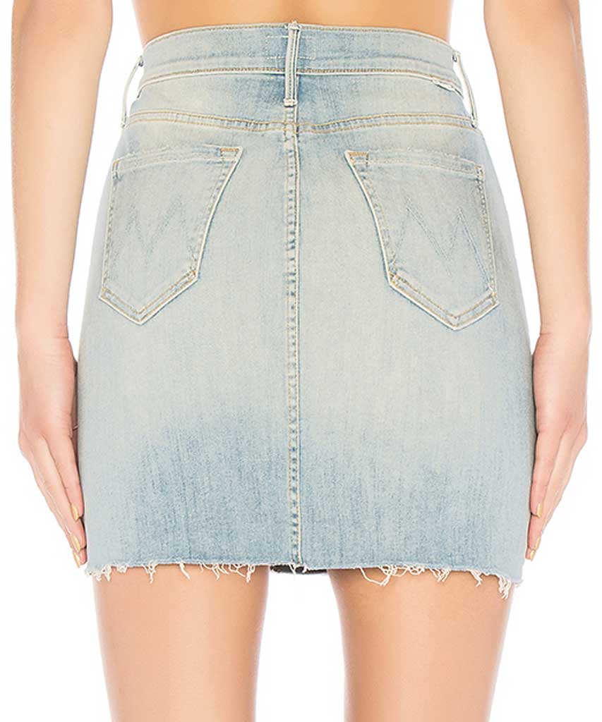 Sacred Mini Fray Skirt - miamidrugpossession