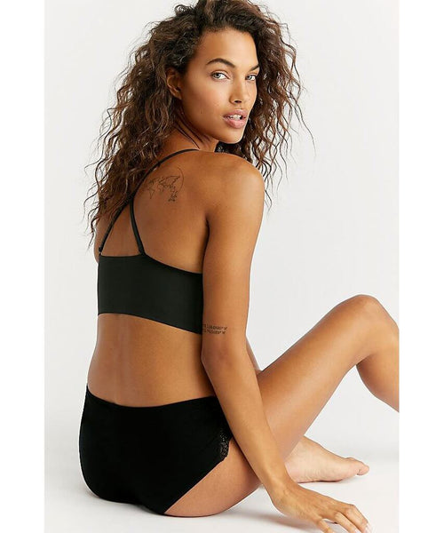 Sage Longline Bralette Black - clearpathherbicide